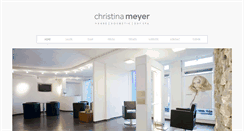 Desktop Screenshot of christinameyer.de